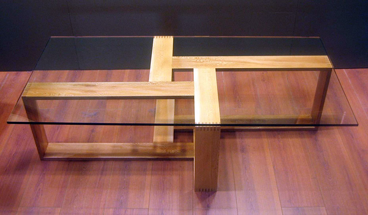 Bathos Tables - Glass Coffee Table