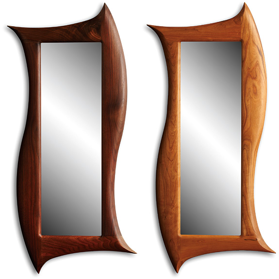 Mirror - Cherry or Walnut
